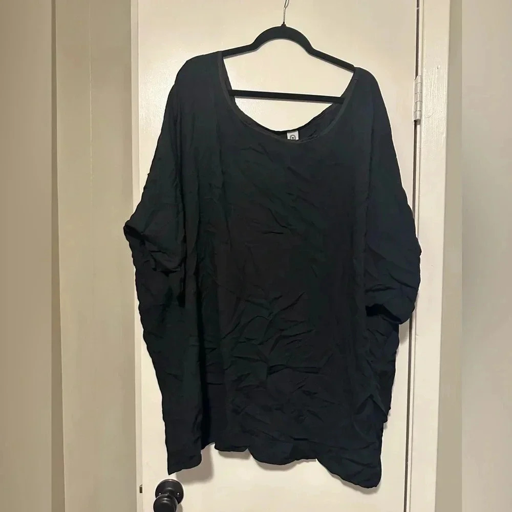 NWT Altar Houseline black blouse size 6X